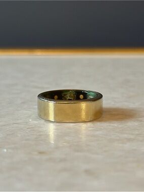 Oura Ring Gen 2 Heritage Gold Size 9 w/ Charger - NO SUBSCRIPTION REQUIRED